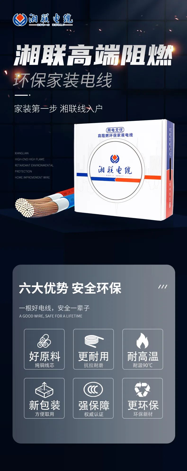 高端新品，雙層防護(hù) 品質(zhì)升級(jí)，安全加倍 #安全用電你我湘聯(lián)